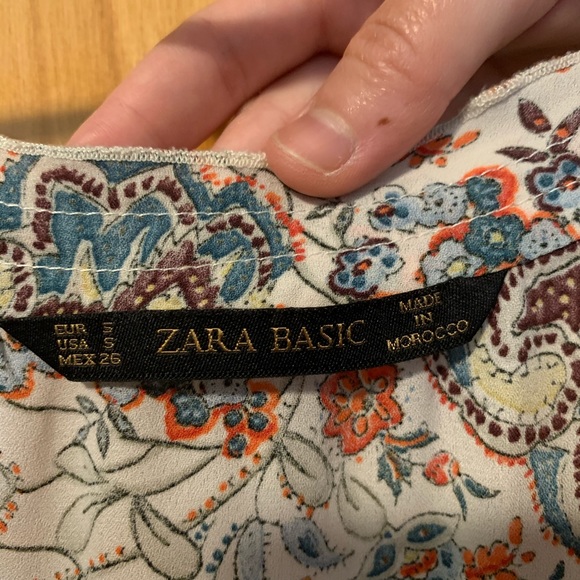 Zara Floral Tunic Blouse - Picture 4 of 8